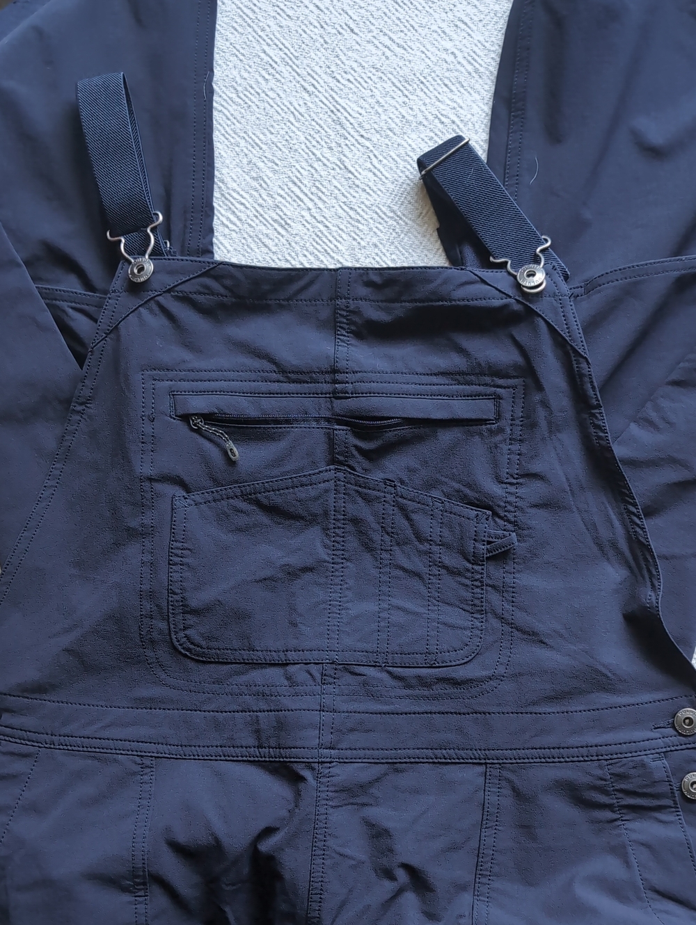 Duluth Trading Co. Heirloom Bib Overalls Full Length Regular XL Navy - Picture 4 of 4